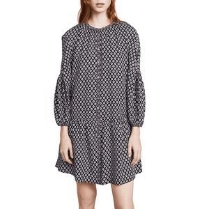Joie S Hagi Bishop Sleeve Mini Shirtdress